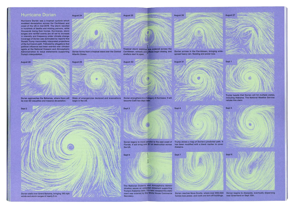 'Hurricane Dorian' graphic spread - It’s Freezing in LA! #4: Humans & Ecology
