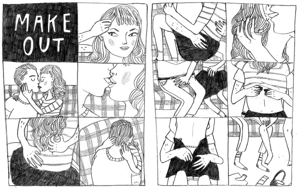 Make Out - Katie Turner Illustration.