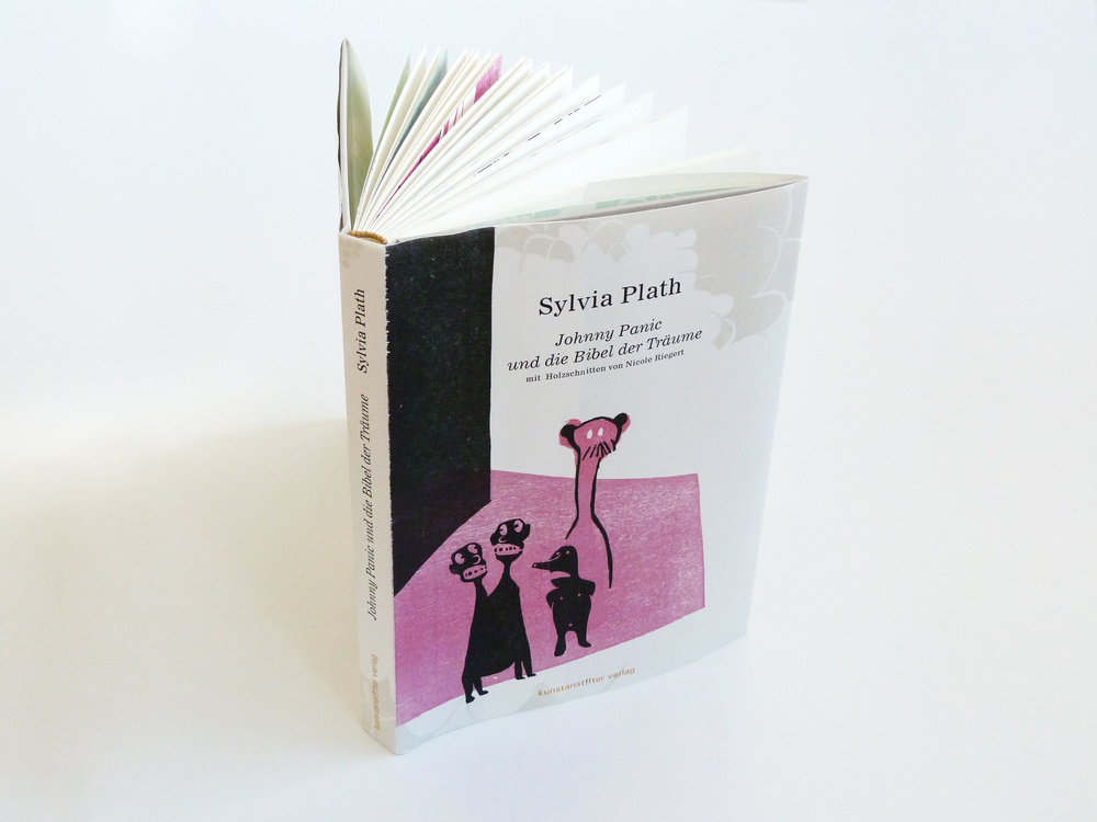 Illustriertes Buchcover »Johnny Panic« von Sylvia Plath