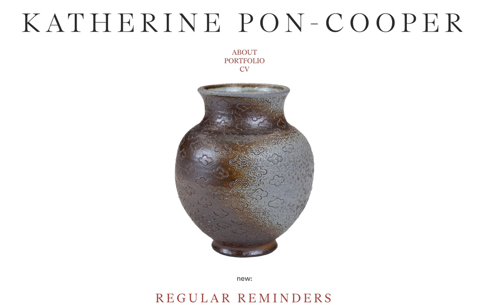 Katherine Pon-Cooper Ceramics