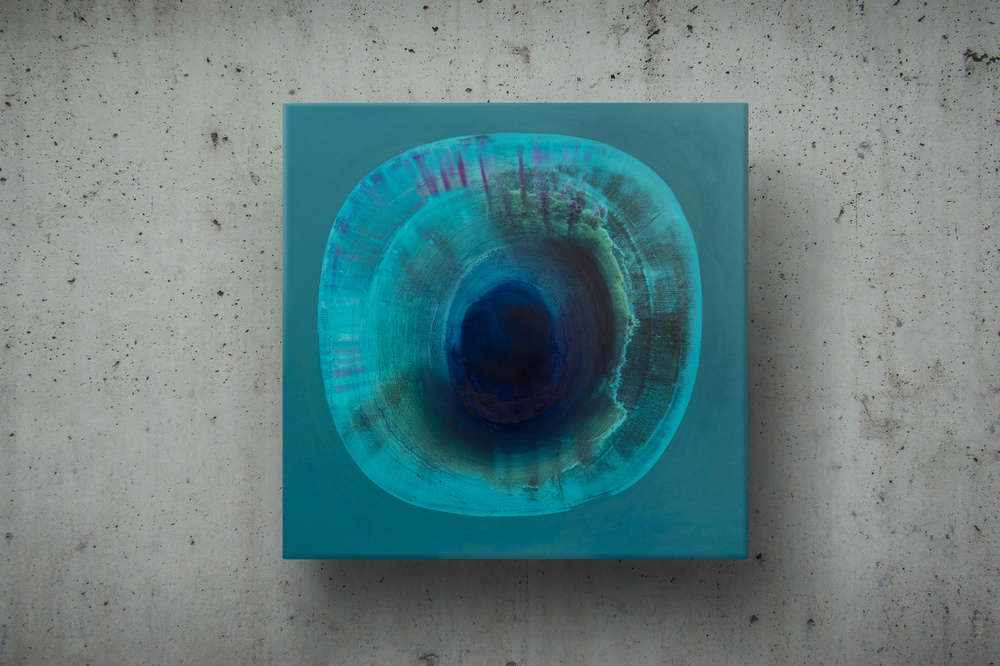 ENTELECHY Y - 100x100cm - Acrylics on canvas - 2018