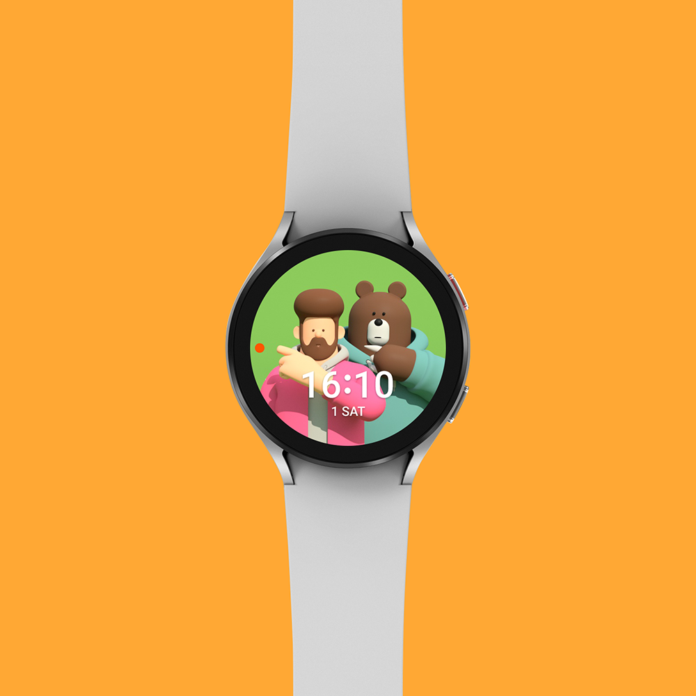 minimal watch face galaxy watch 4