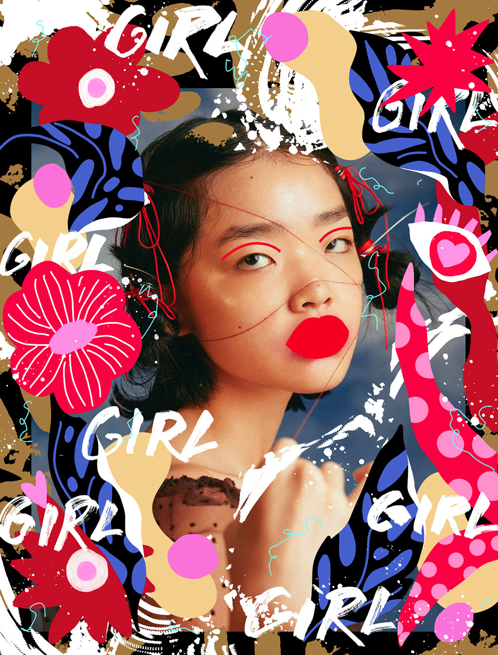 GIRLS AND FLOWERS — Andreea Robescu