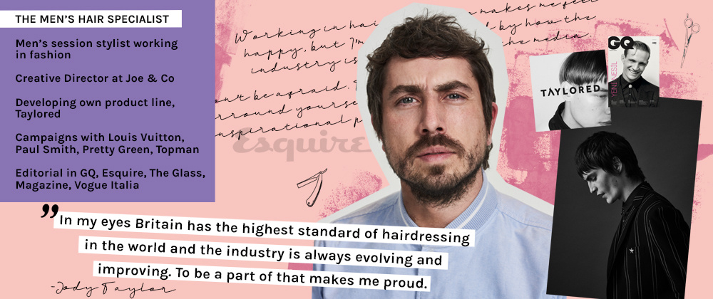 Jody Taylor men's hair specialist