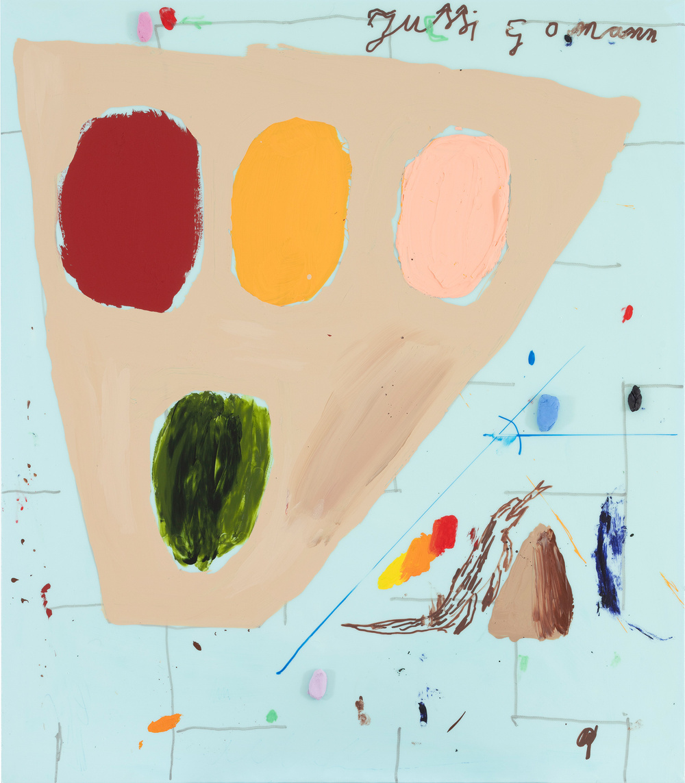 Stone Spinner (Rosetta Stone), 2024, 80X70cm, Acrylic on Canvas
