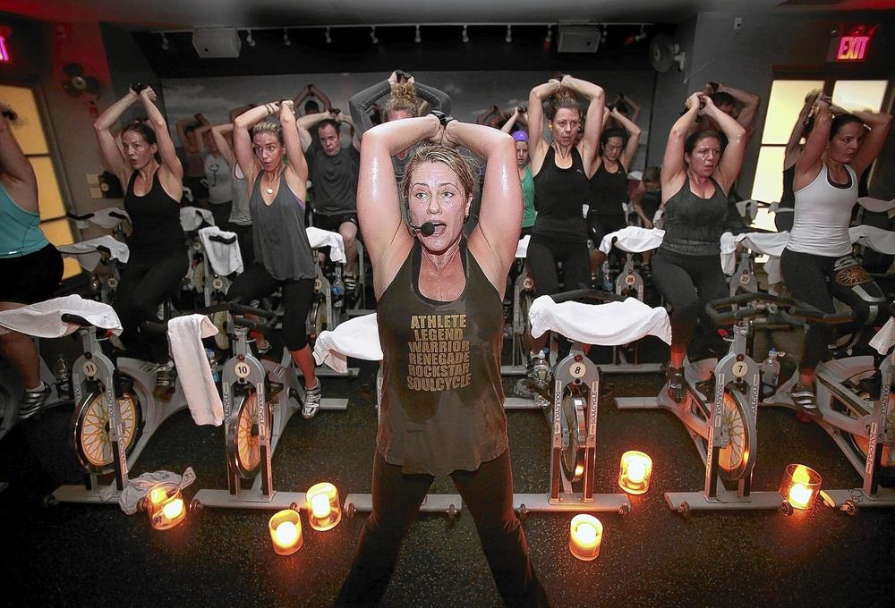SoulCycle spin class