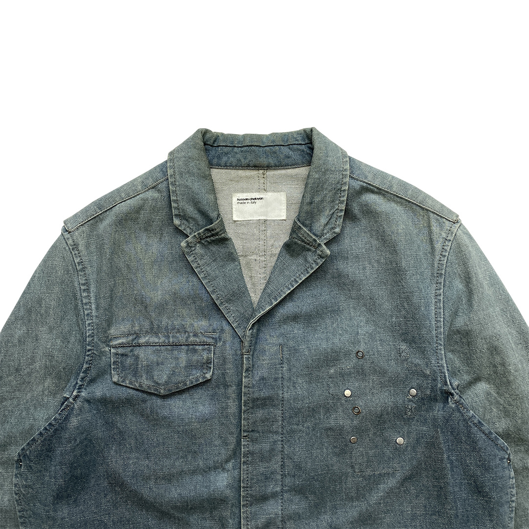 hussein chalayan denim jacket 2004年イタリア製 - agedor.ma