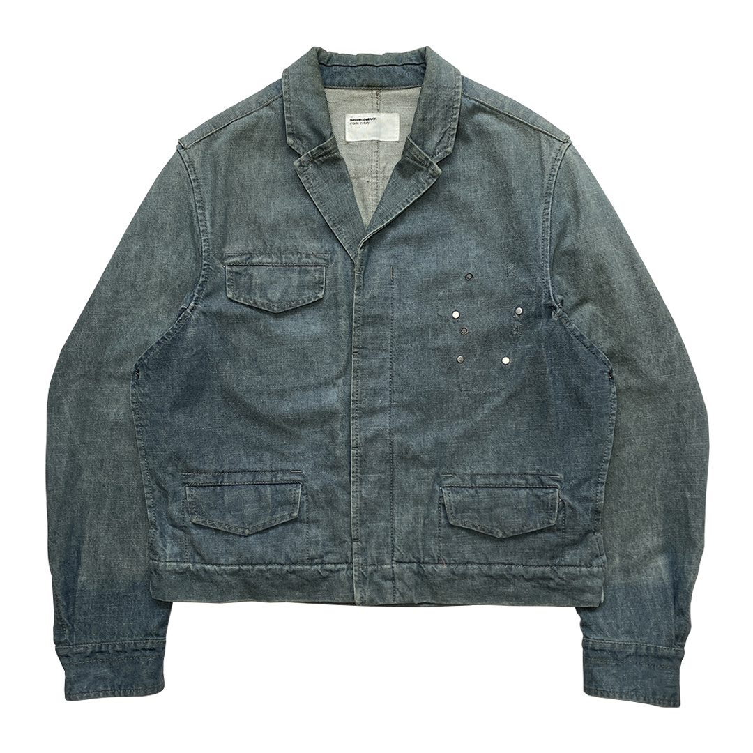 登場! denim hussein 2004年イタリア製 chalayan denim hussein jacket