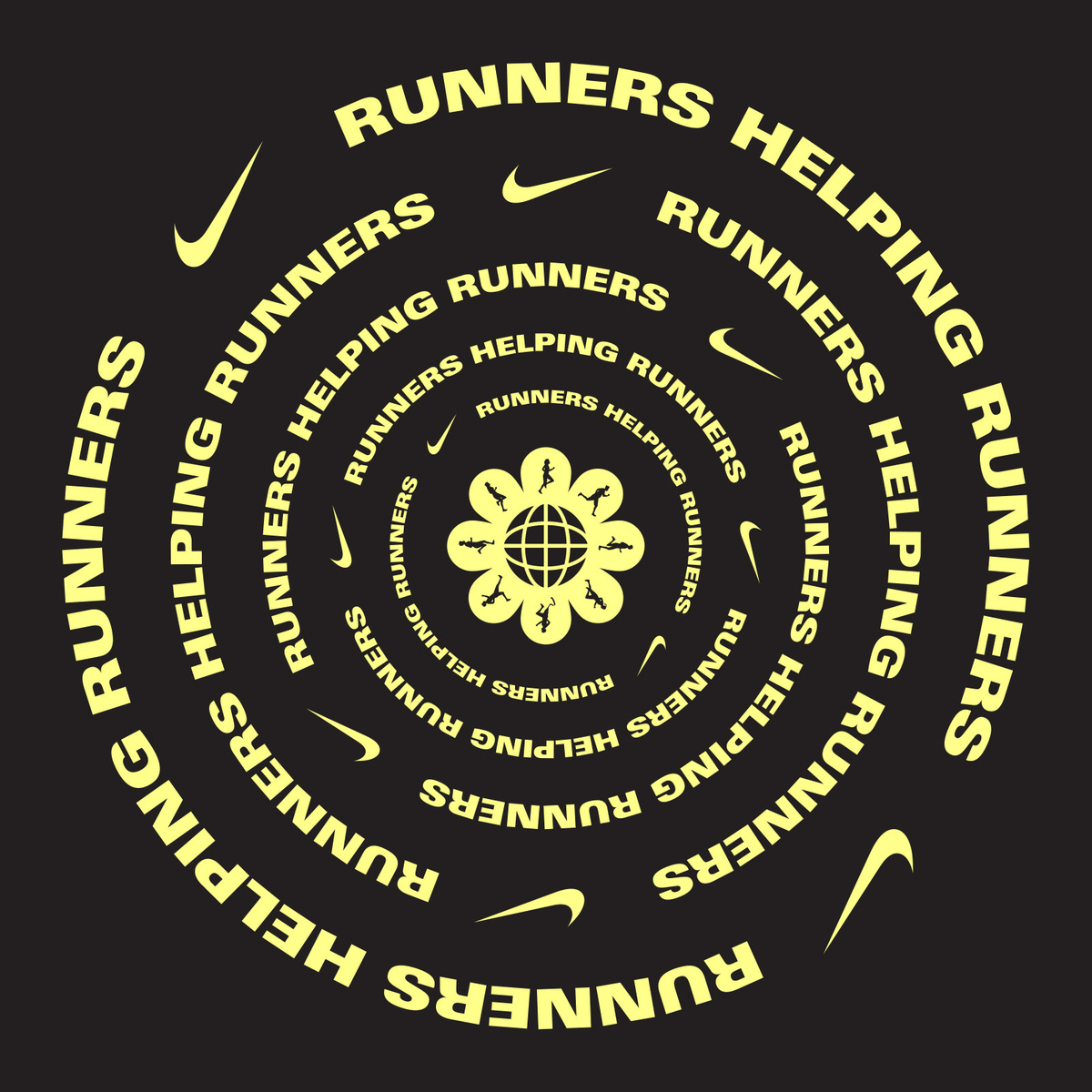Nike Runners Helping Runners Ghostpistols a-black-and-white-nike-air-vortex-sneaker-on-top-of-a-white-background