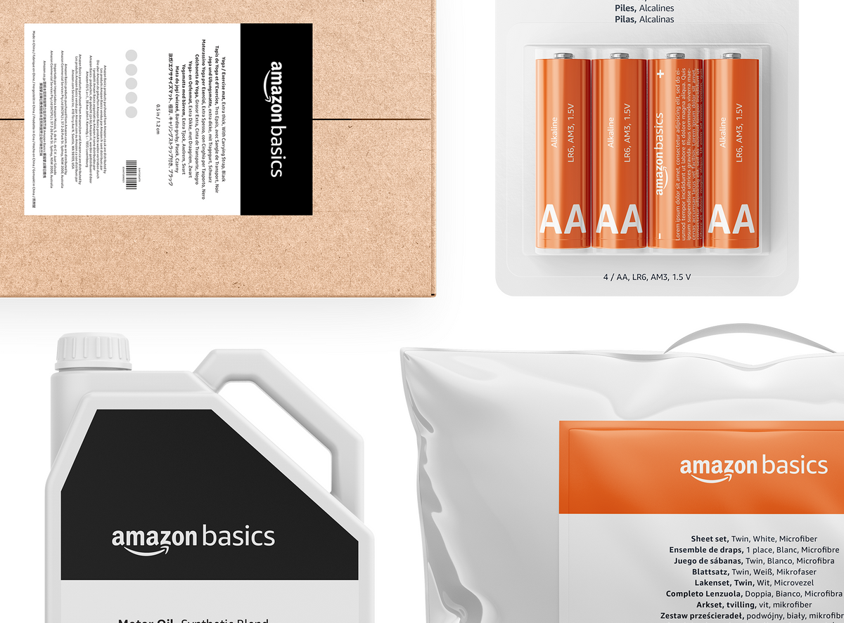 Basics Packaging - Jordan Richards