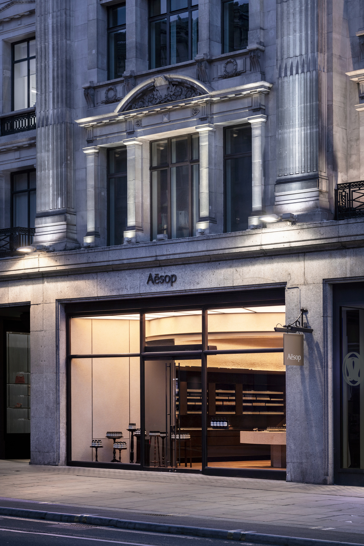 Aēsop Regent Street — Thomas-McBrien Architects