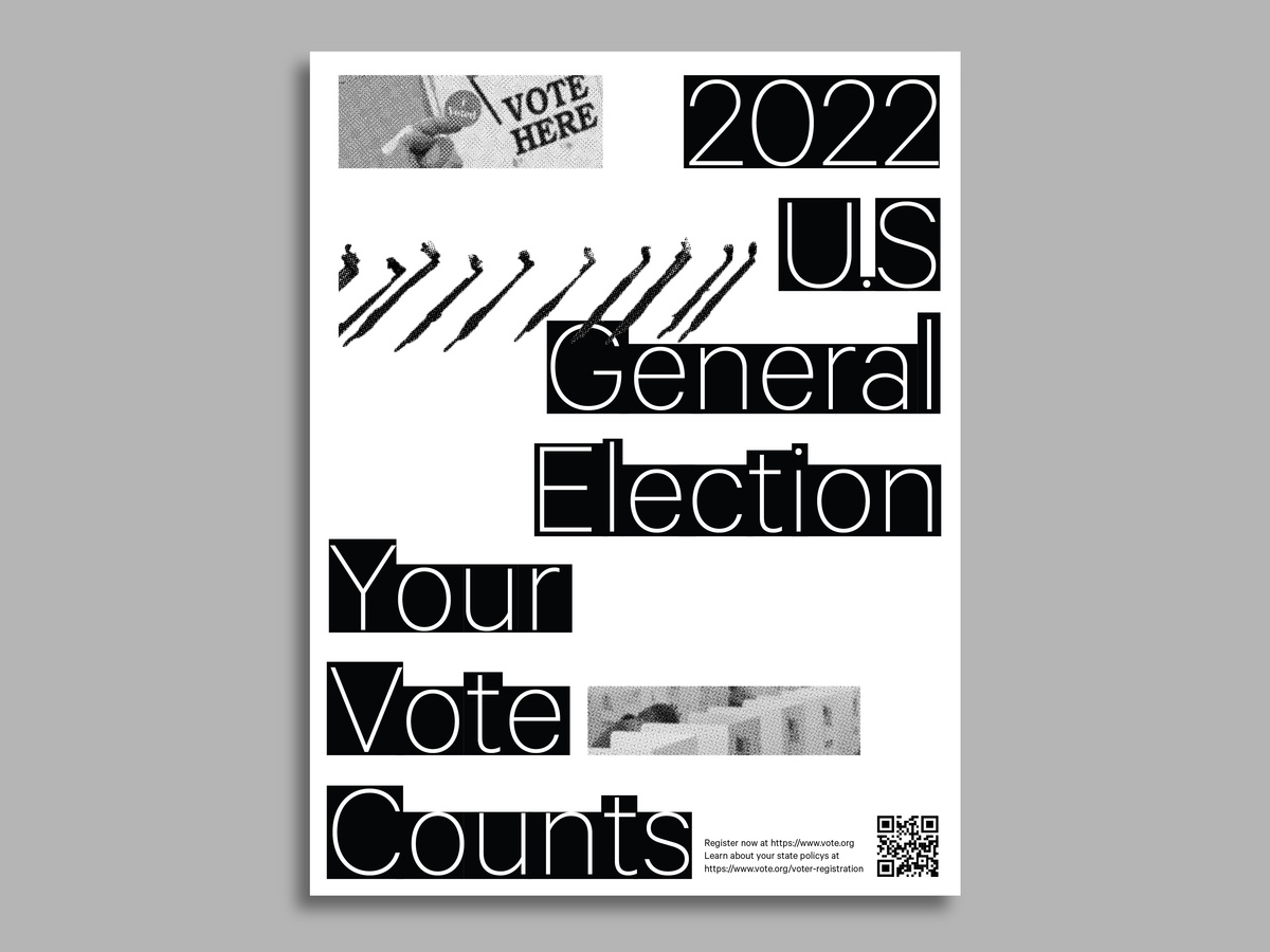 2022 US General Election Voters Guide Design — Yoon Joo Cho