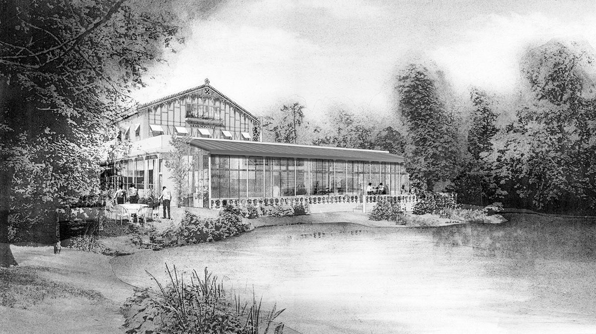 RÉNOVATION DU PAVILLON D'ARMENONVILLE, PARIS (2003) — ACD GIRARDET