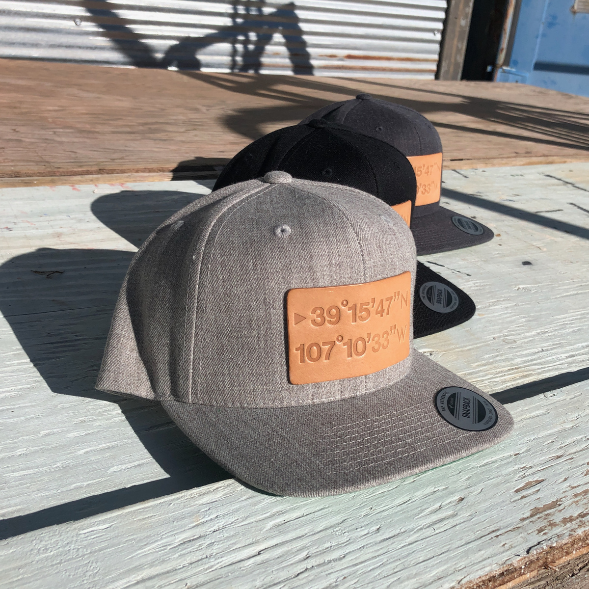 Hat with Sopris Coordinates — the project shop