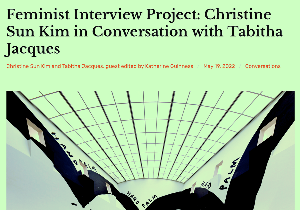 Feminist Interview Project — Katherine Guinness