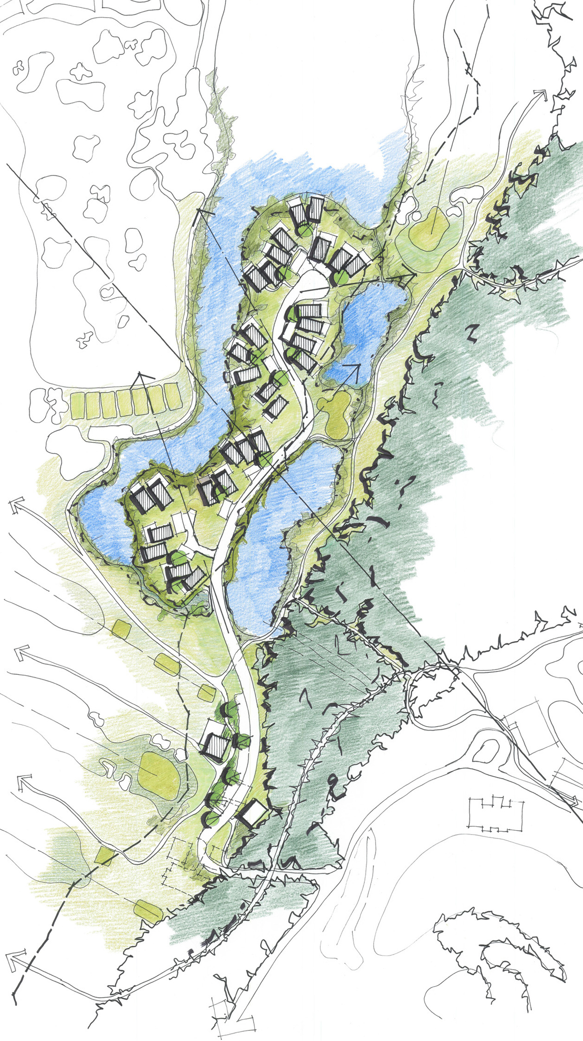 Crooked River Master Plan — BDA Architecture - Gold Coast, Queensland