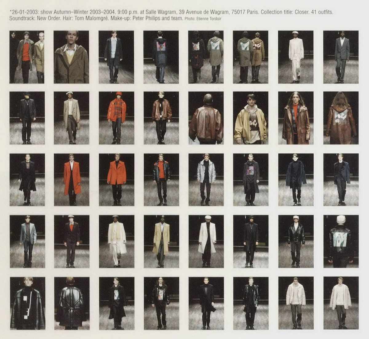 Raf Simons - Autumn/Winter 2003 — ARCHIVED