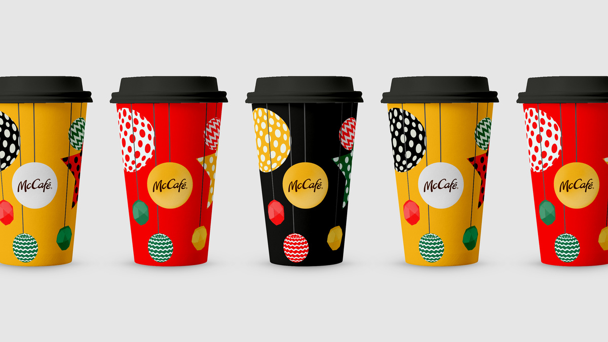 365 Designs: new McCafé single brew coffee with printable cup