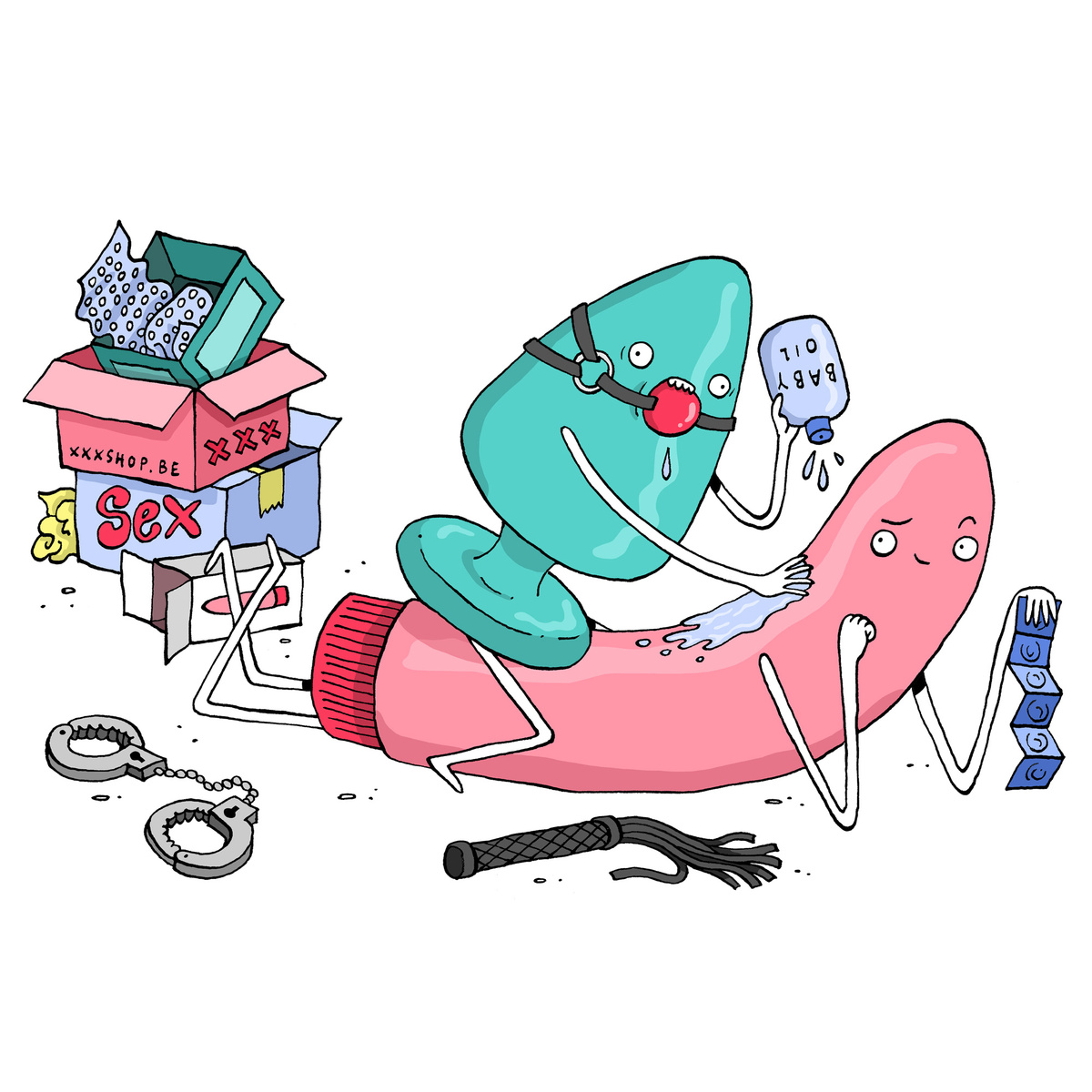 Sextoy Pandemic - Sven Franzen | Illustration
