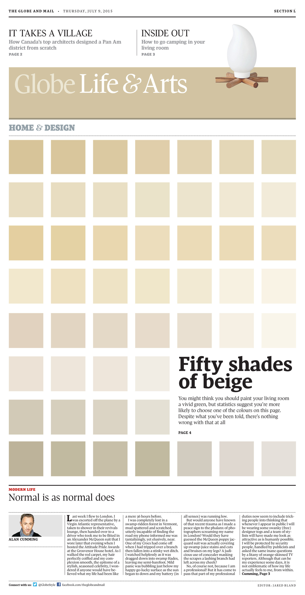 Fifty shades of beige — Ming Wong