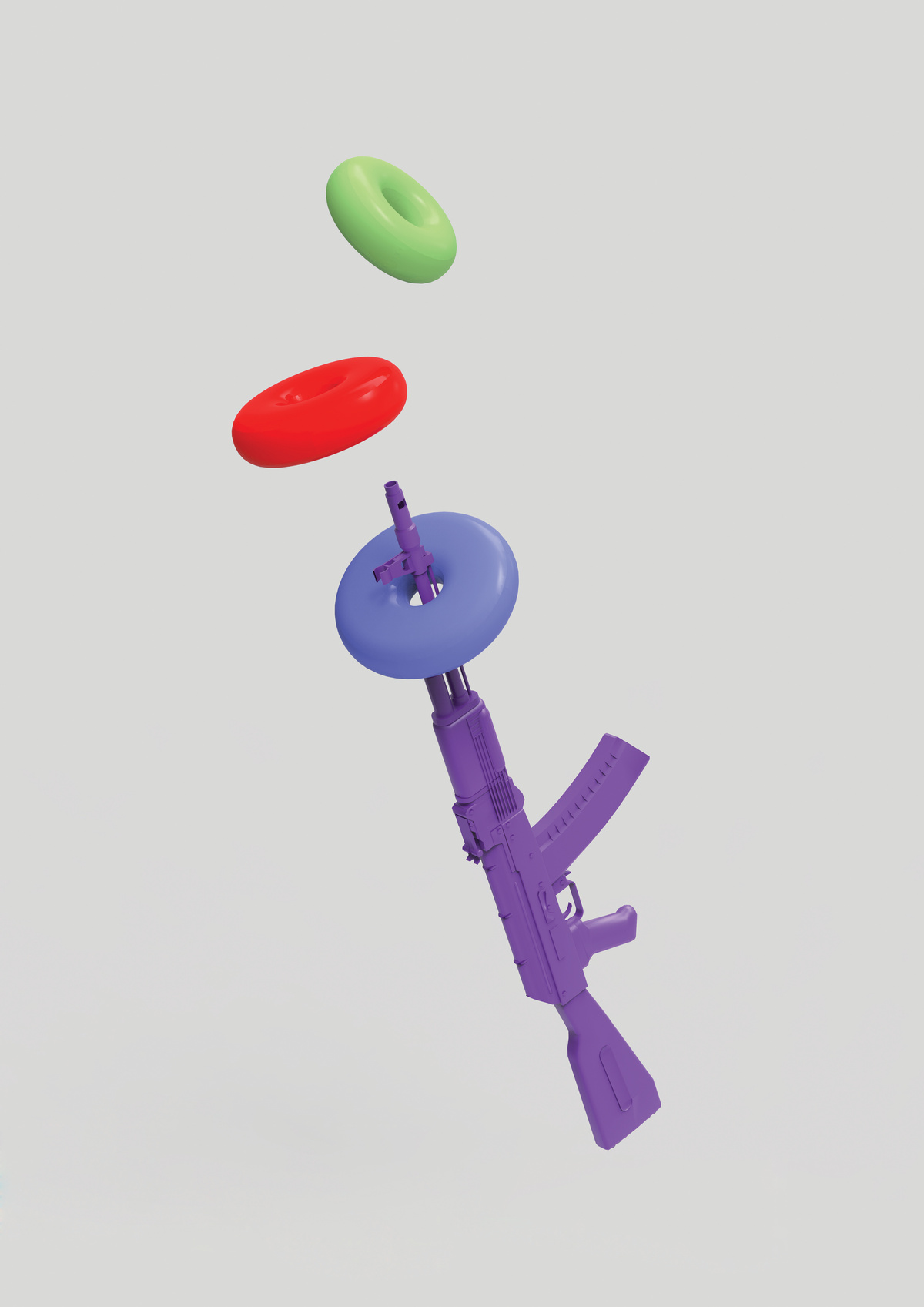 Oblique Unique/® Jeu de 12 h/élices M/élange de couleurs Cadeau danniversaire Jouet pour enfant Multicolore