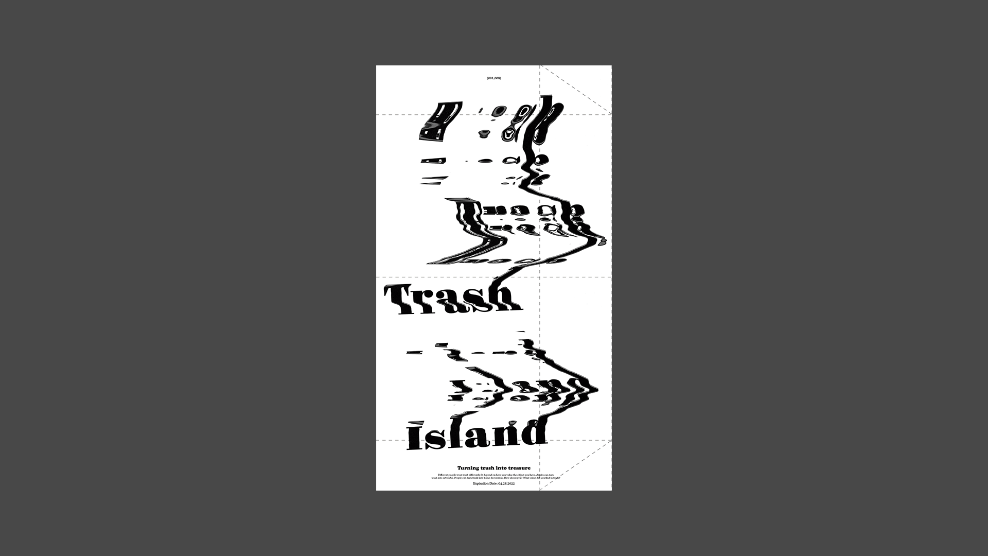 in this book what is trash island