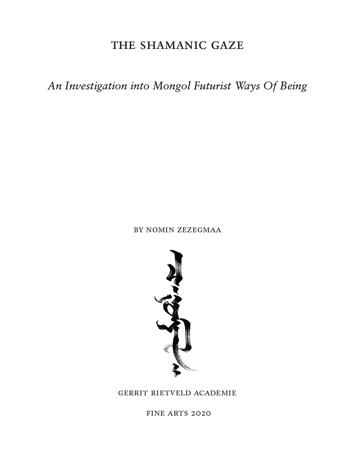mongol shamanism symbol