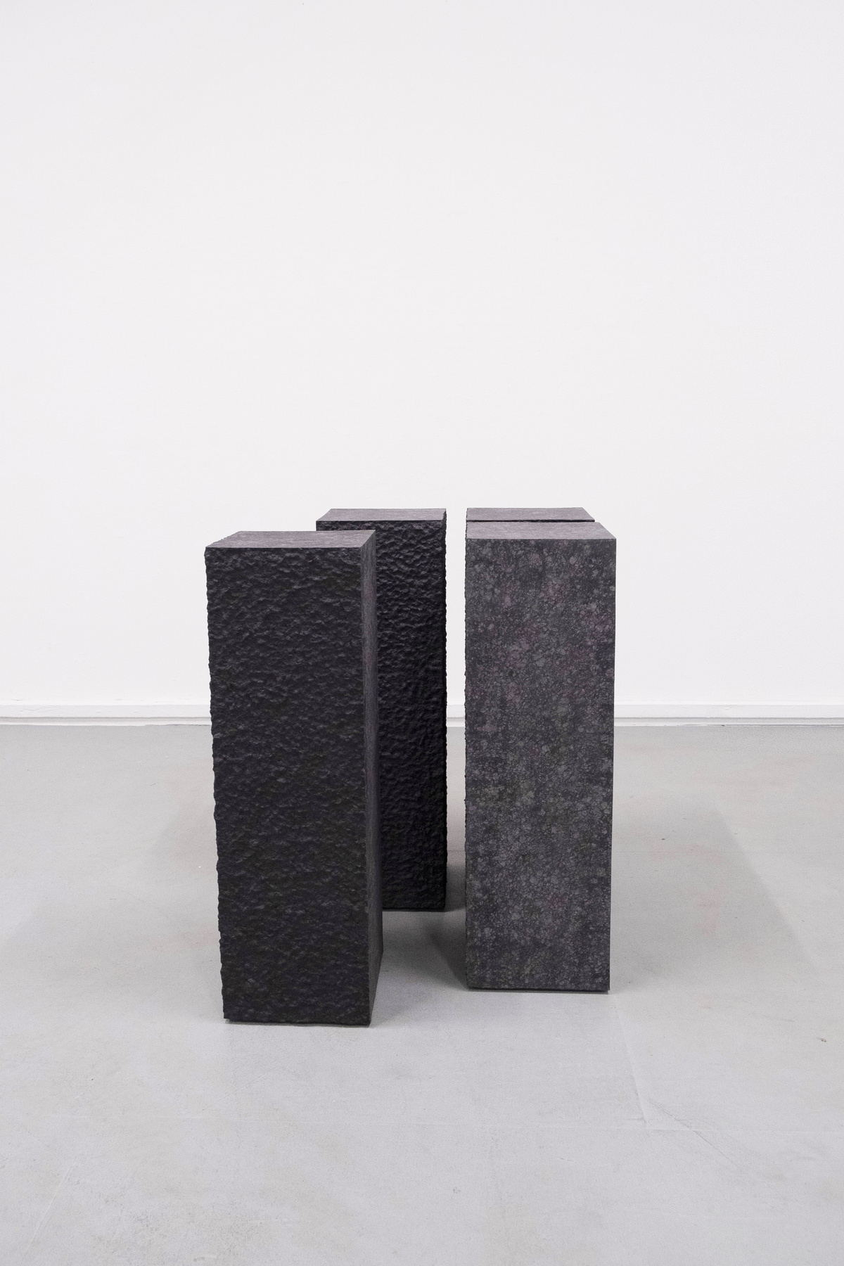 (four plinths) — Studio Woojai