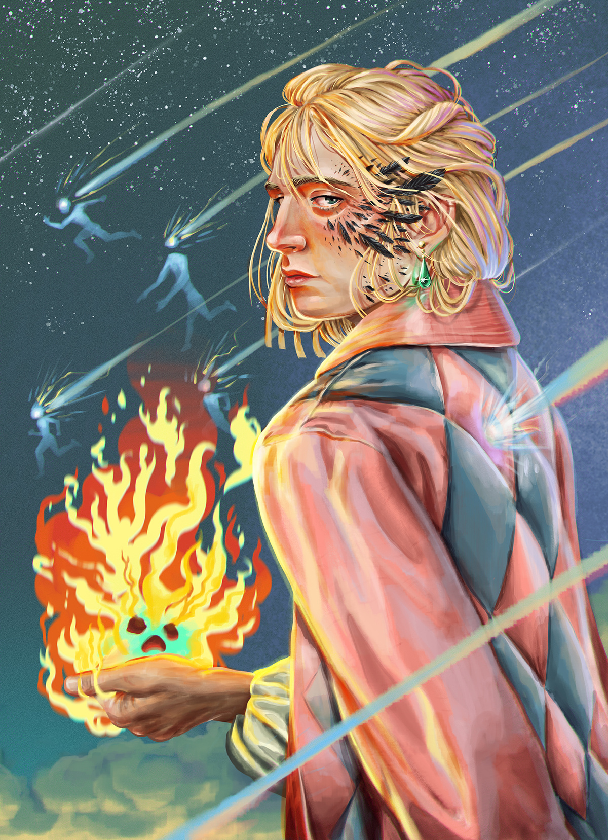 Howl Pendragon - Howl's Moving Castle - Illustrious | Stable Diffusion  Model - LORA | Tensor.Art, image size:1200x1657