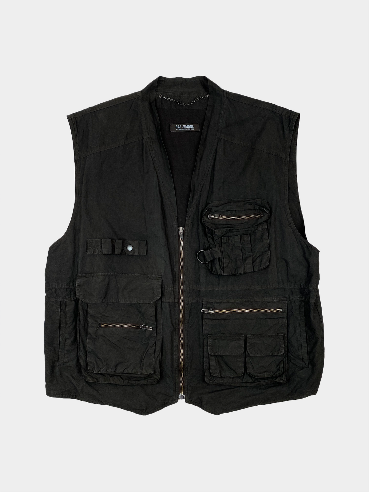 RAF SIMONS A/W02 Virginia Creeper Vest — ARCHIVED