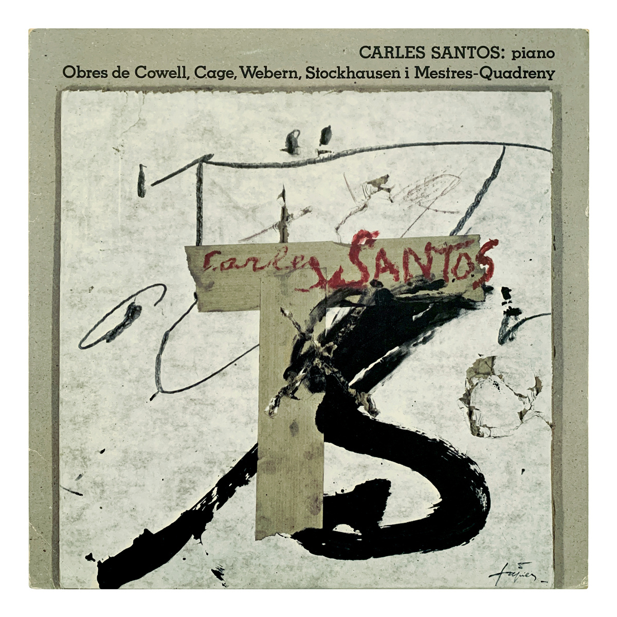 Antoni Tàpies — midcenturyclassical