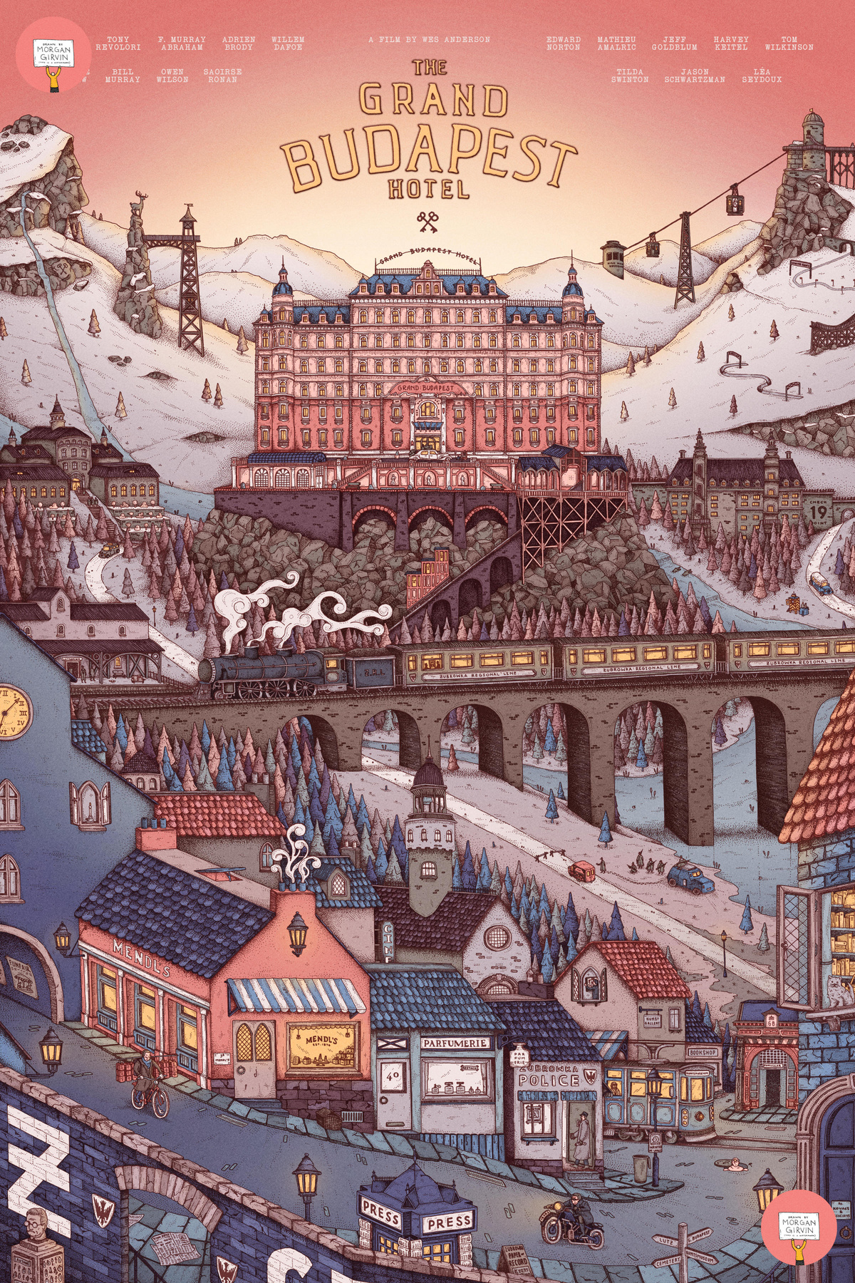 The Grand Budapest Hotel - Morgan Girvin