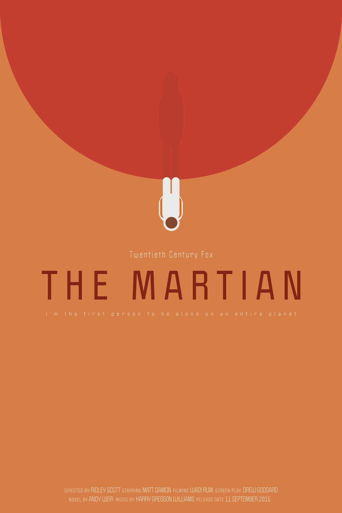 The Martian-Movie Poster — Marwa K