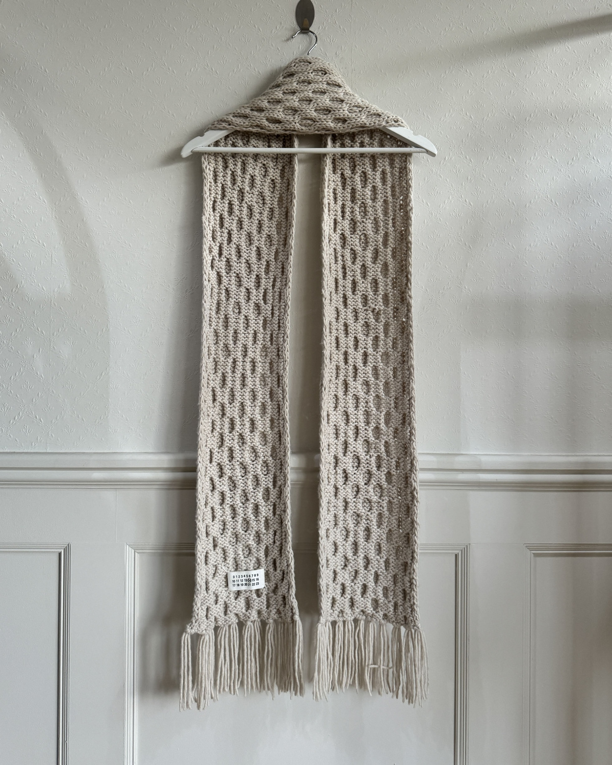 Martin Margiela, A/W 2007 Cable Knit Scarf - LA NAUSÉE