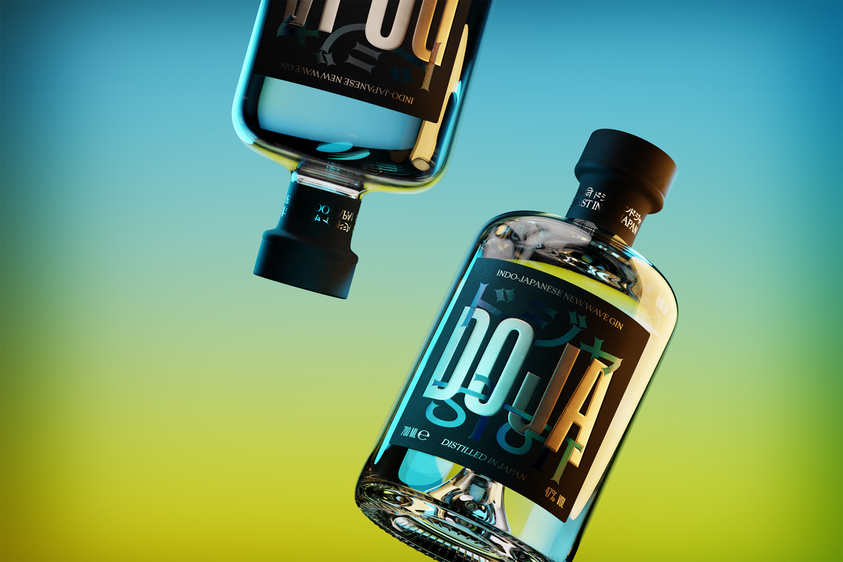 Menu text — DOJA Gin Best Premium Craft Gin India