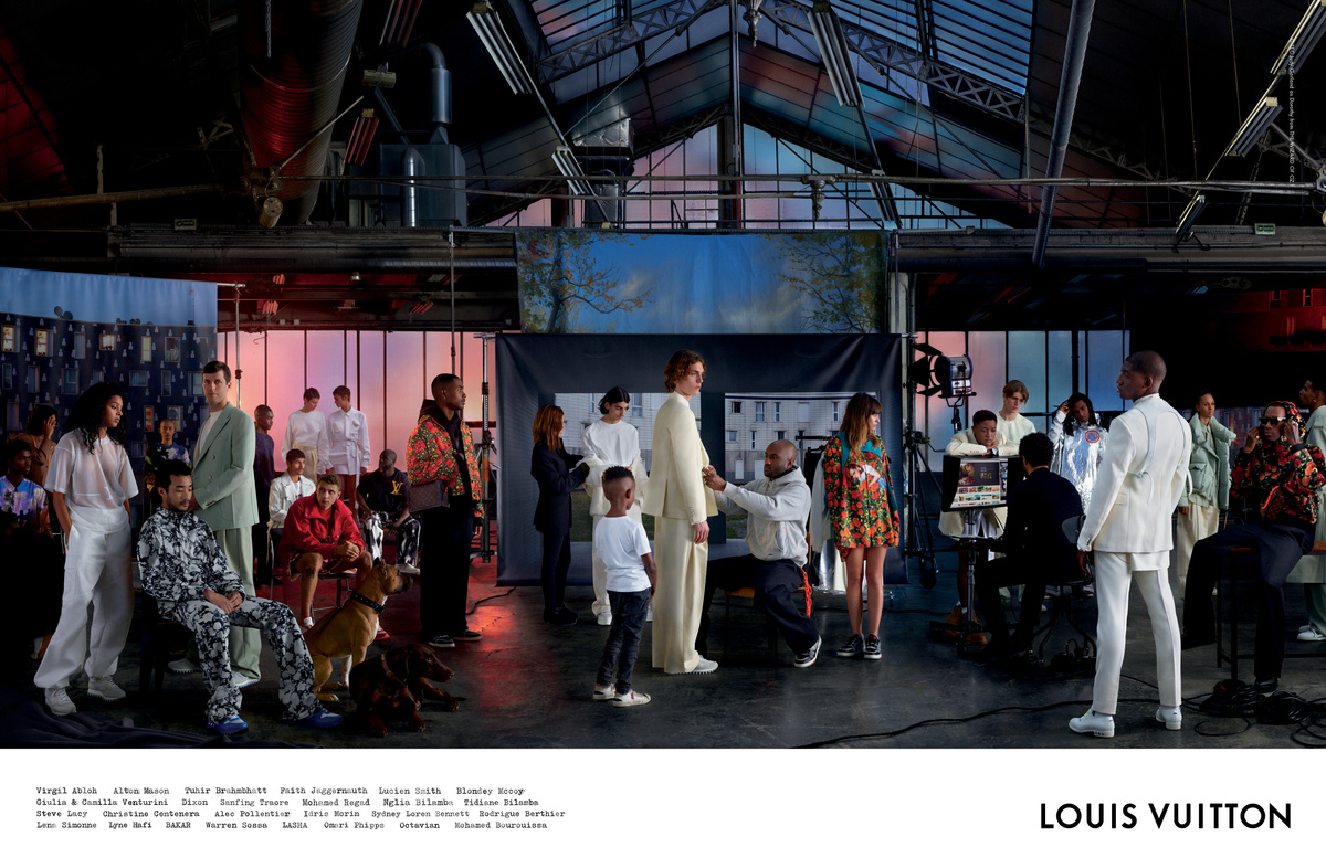 Louis Vuitton SS19 Campaign @krowwithak