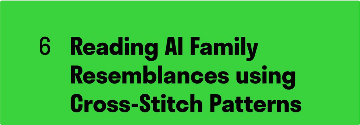 AI Cross-stitch — Anuradha Reddy