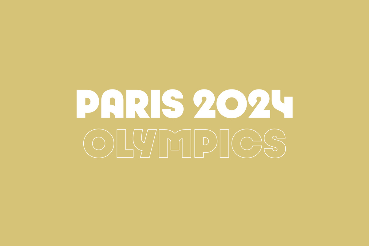 Paris 2024 Olympics — Custom type — Elliott Amblard