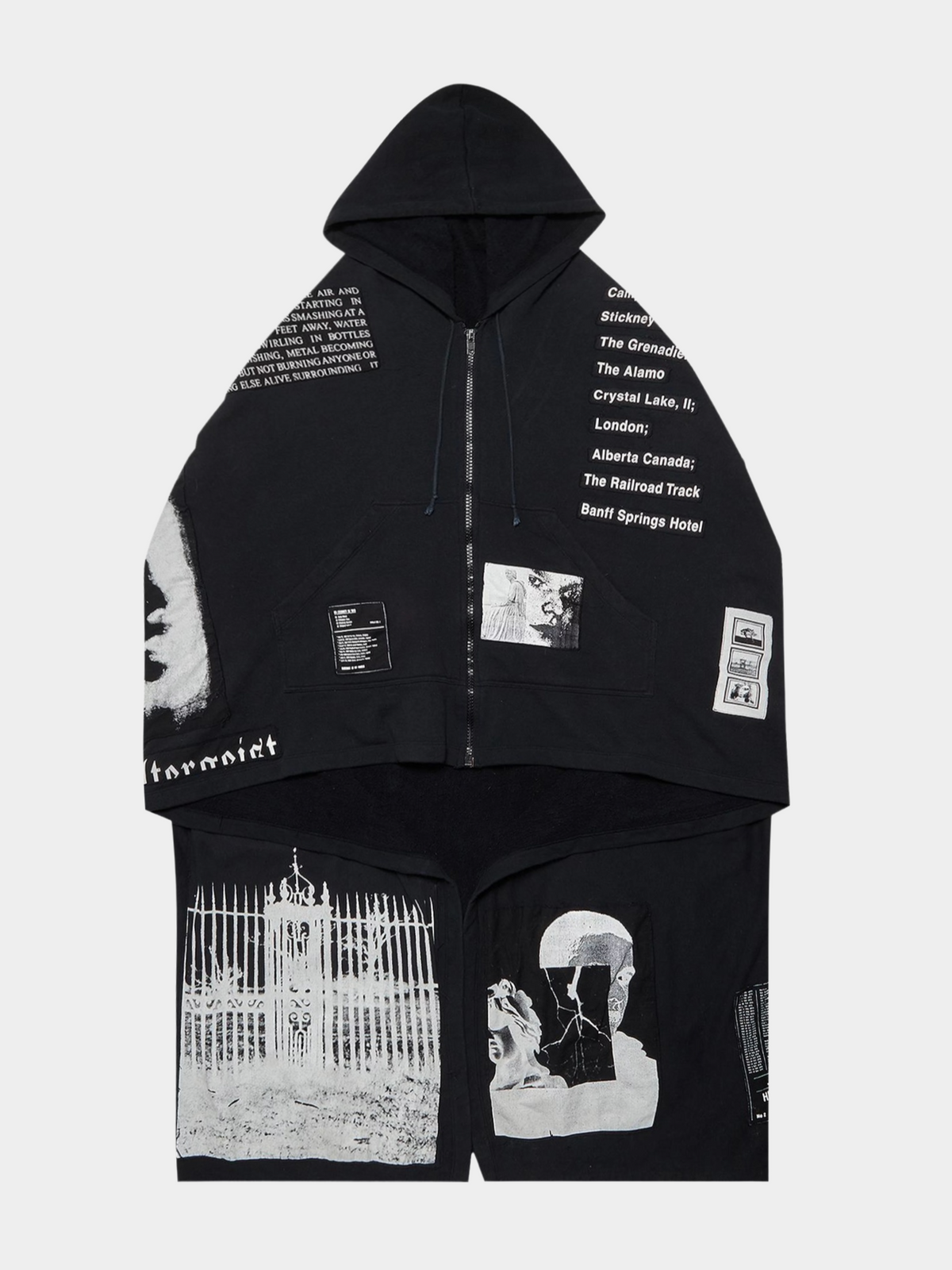 RAF SIMONS A/W05 History of My World Poltergeist Cloak - ARCHIVED