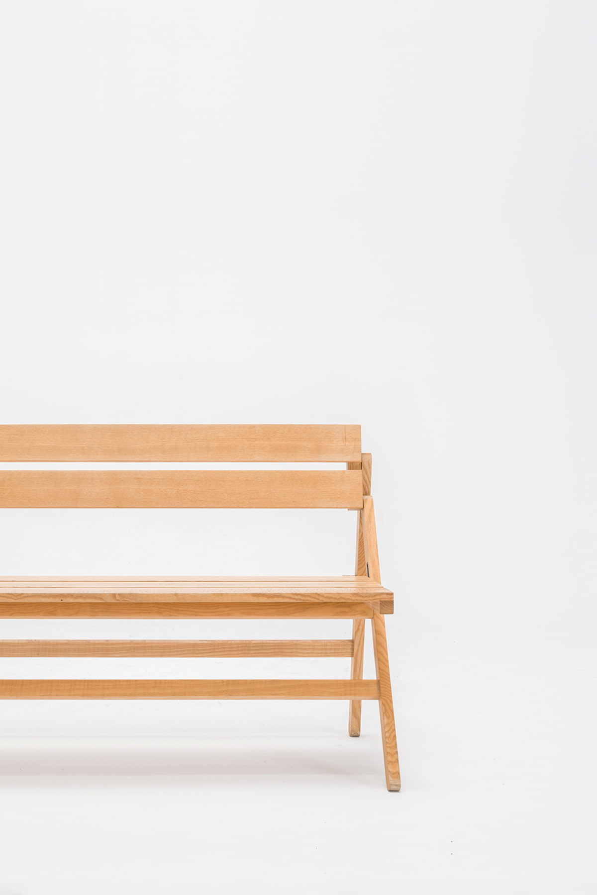 Folding Bench - Krystian Kowalski Industrial Design Studio