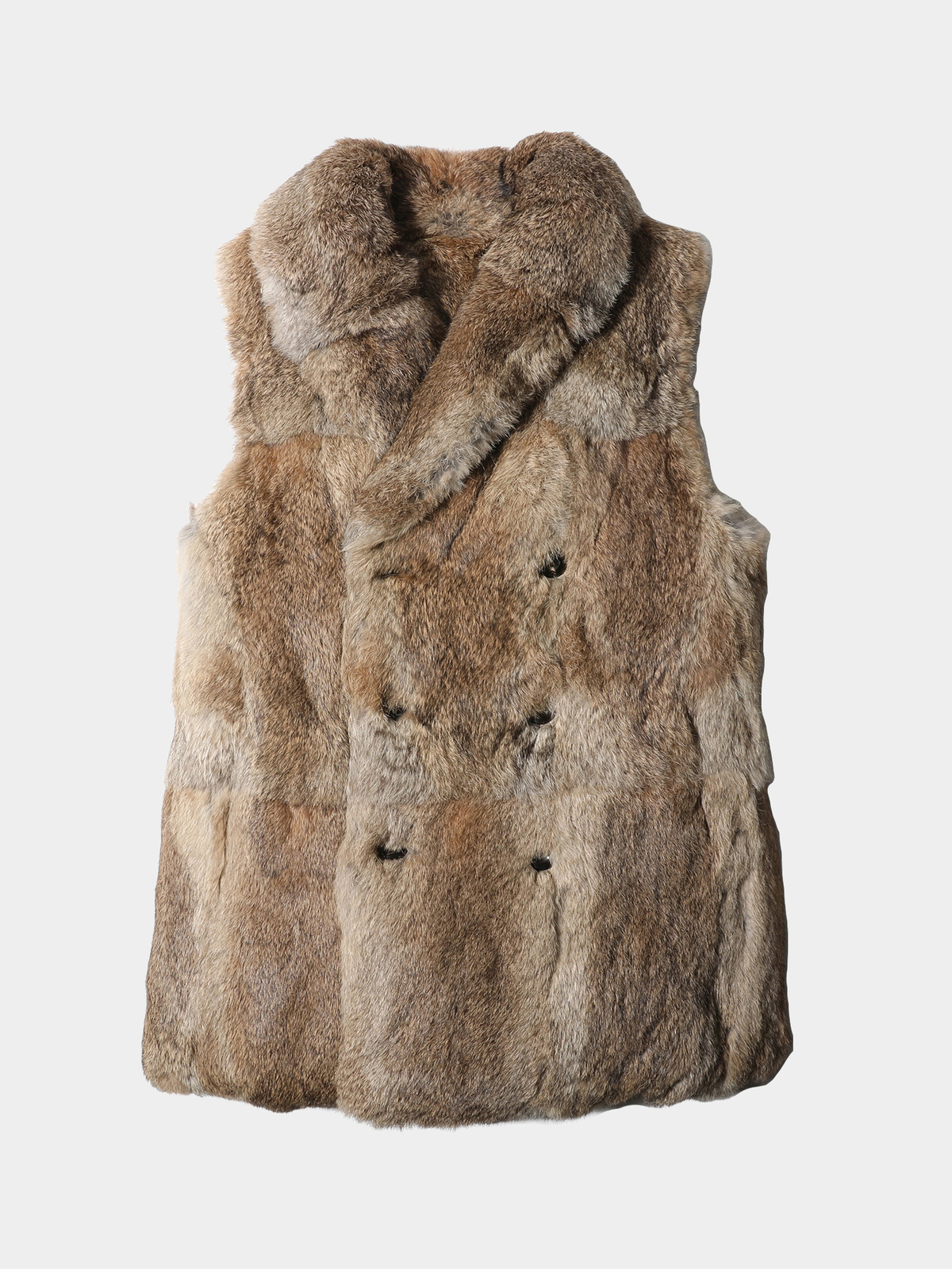 NUMBER (N)INE A/W05 The High Streets Rabbit Fur Vest - ARCHIVED