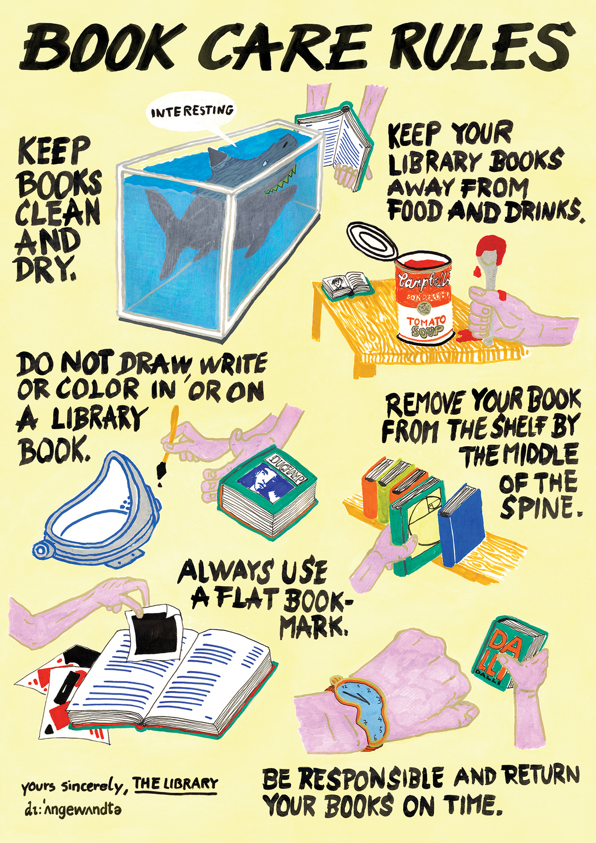 Book Care Rules Theresa Hattinger
