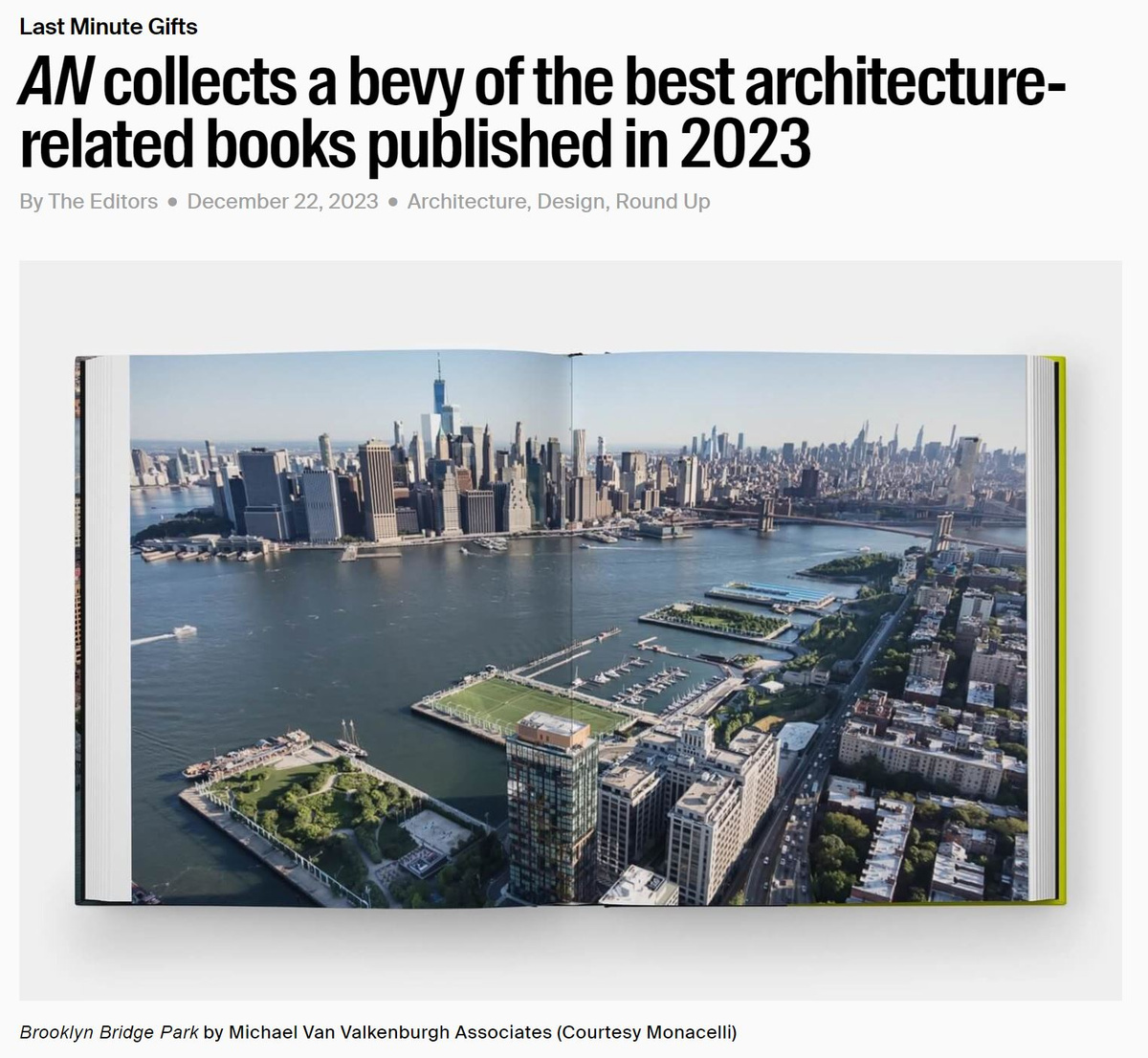 Designing the Forest and Other Mass Timber Futures included in Architect’s Newspaper Best Books