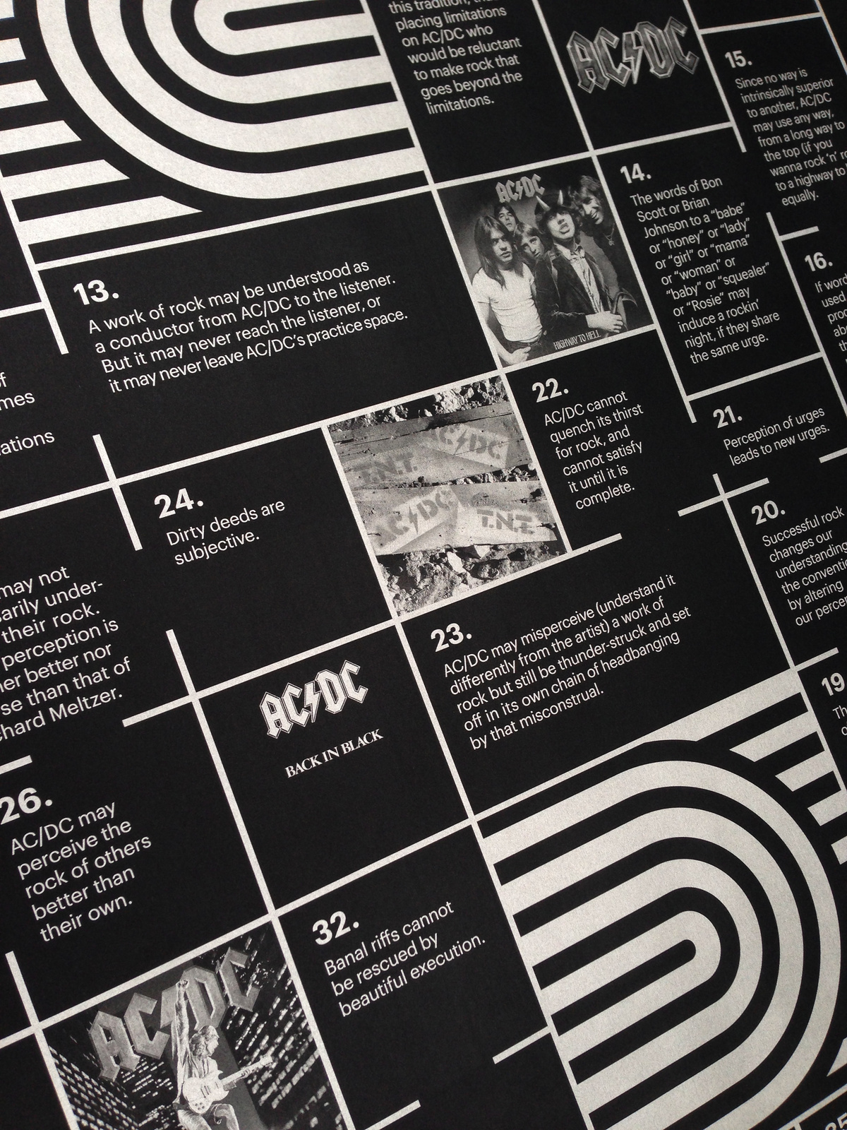 Sentences on AC/DC — Content Object Design Studio