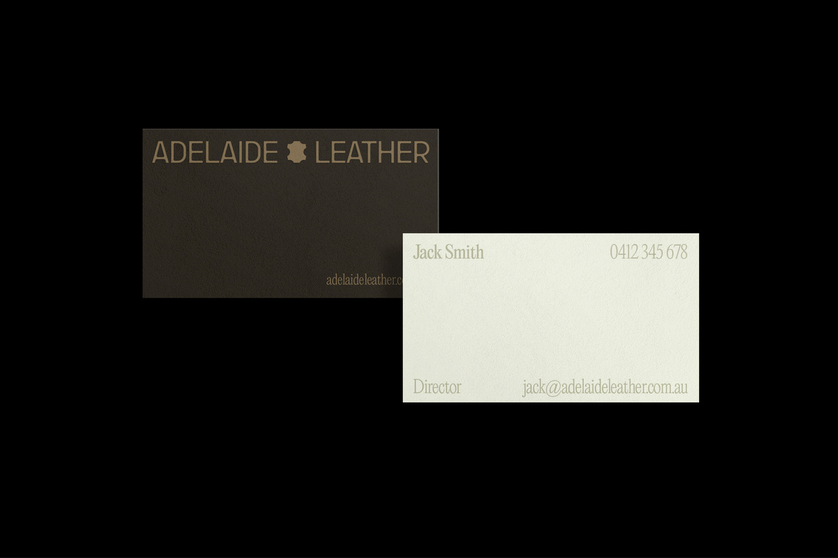 Adelaide Leather — Banquet — Branding, Design, Strategy and Communications