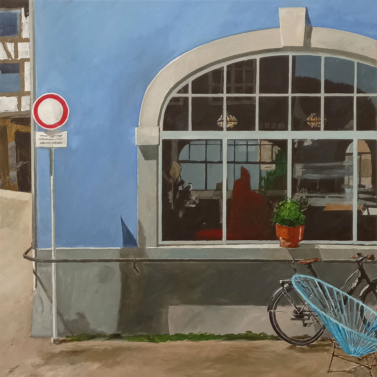 2022_Hair Salon — Victor Olmos as a painter