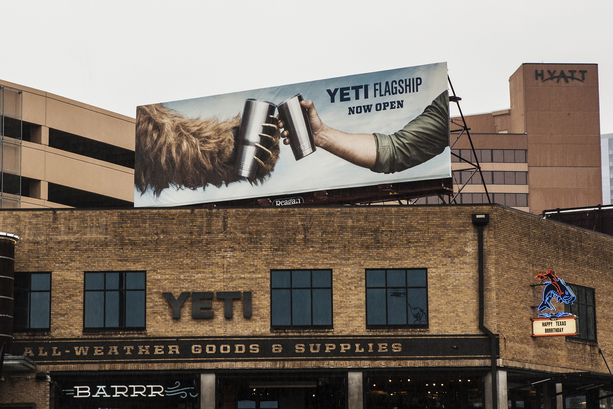 YETI flagship store Austin, Texas.