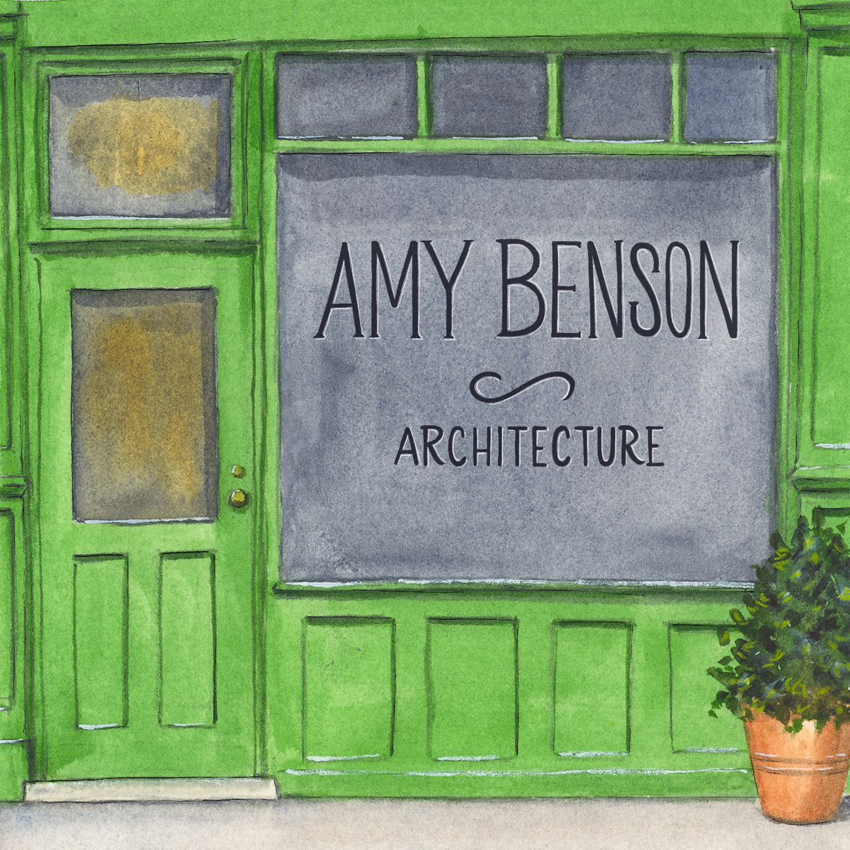 Amy Benson specializes in ARCHITECTURE — Illustrators For Hire