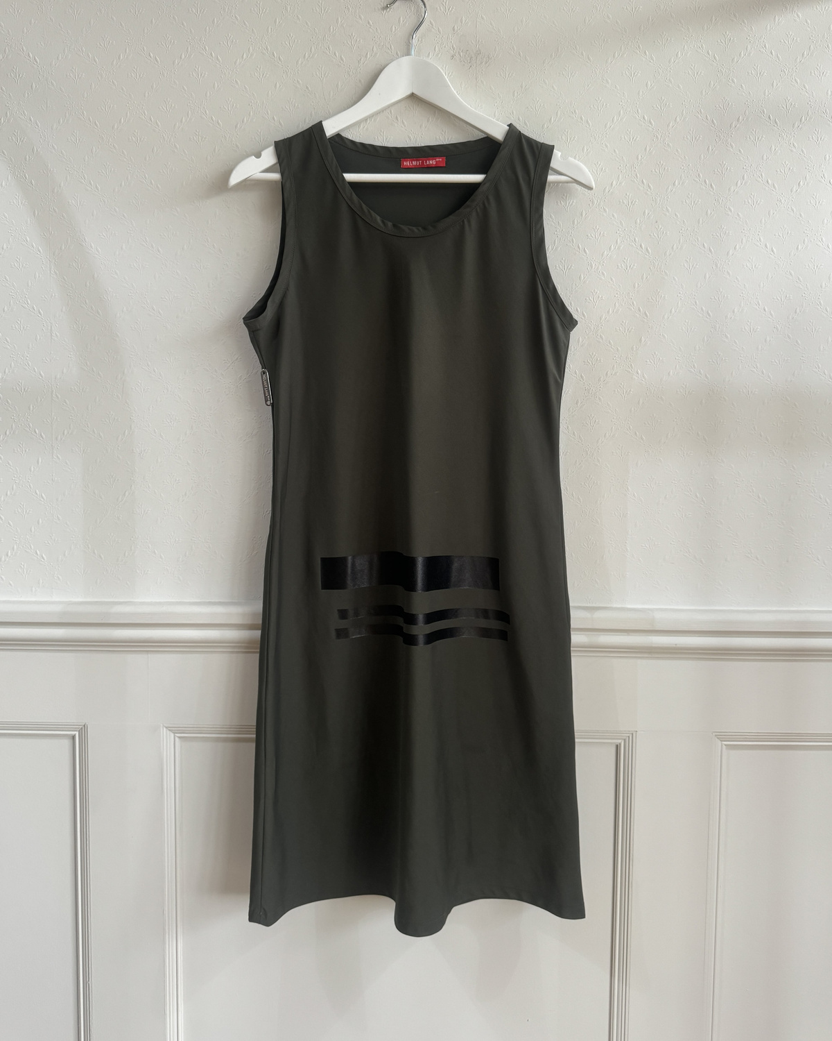 【関税込み】Helmut Lang ネイビー Slash ミニドレス Helmut Langのネイビー Slash ミニドレスがセール中