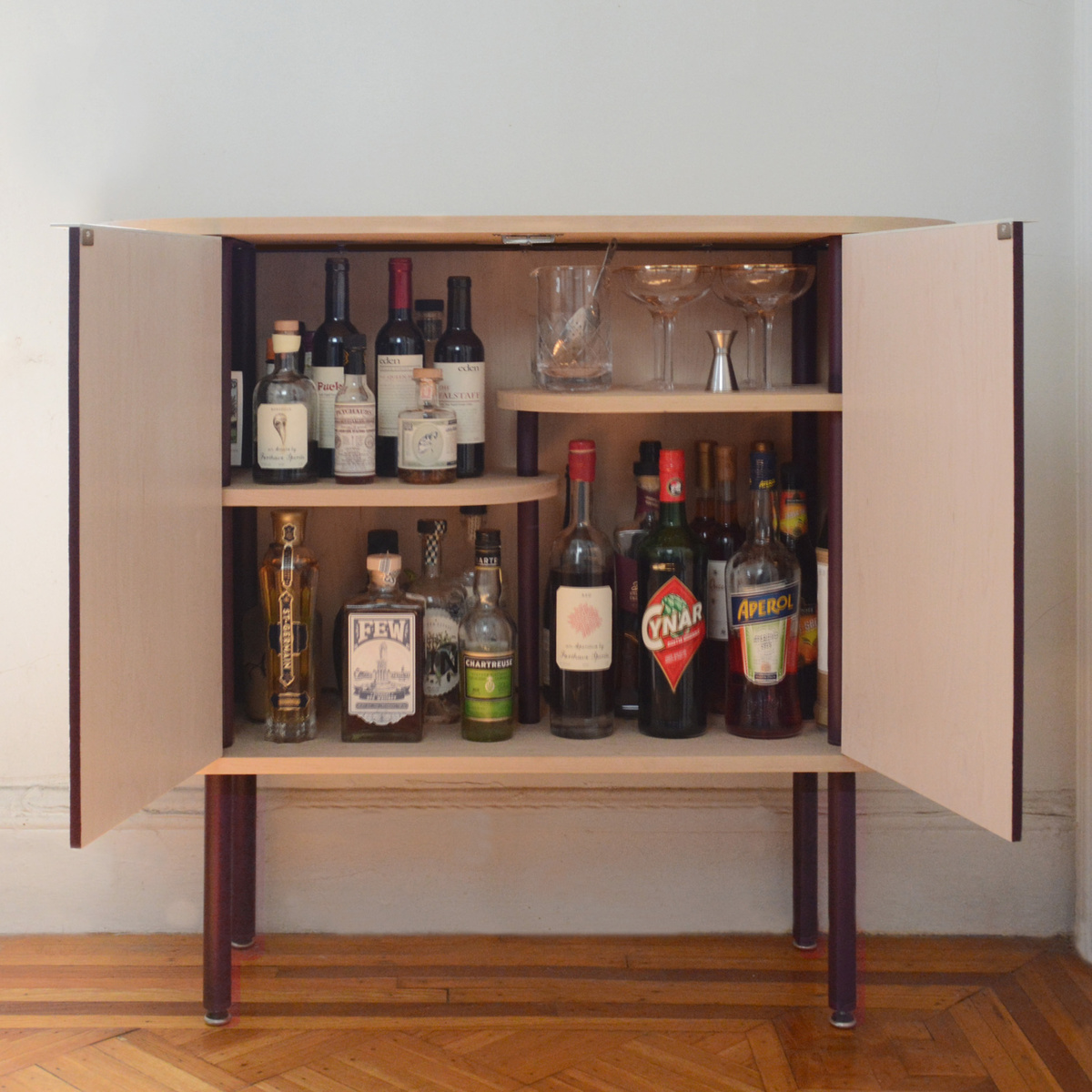 Veil Bar Cabinet — kahendesign